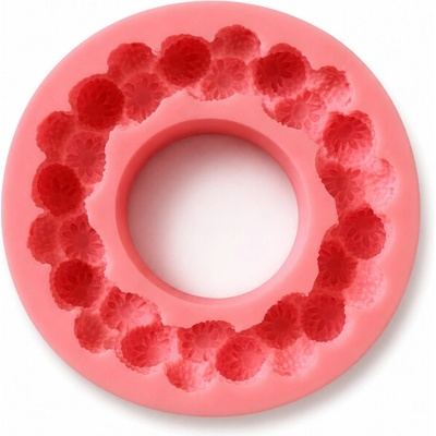 Dortisimo Silikonová forma Jahodový věnec 14,5 cm