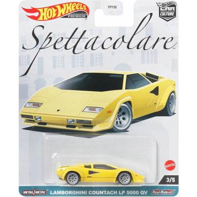 Mattel Lamborghini Countach LP 5000 QV Nádherný Hot Wheels Premium 1:64