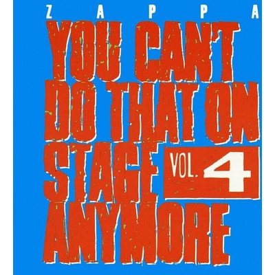 FRANK ZAPPA - YOU CAN'T DO THAT ON STAGE ANYMORE, VOL. CD