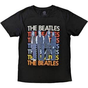 The Beatles Iconic Multicolour Black L Риза (BEATTEE537MB03)
