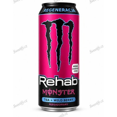 Monster Energy Rehab Tea + Wild Berry 500 ml