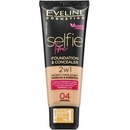Eveline Cosmetics Selfie Time Make-up a korektor 2 v 1 04 Natural 30 ml