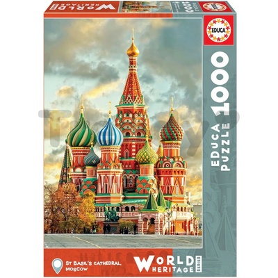 Educa St. Basil´s Cathedral Moscow 100 dielov + fix lepidlo 17998