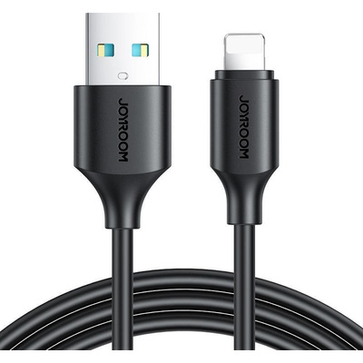 Joyroom S-UL012A9 USB nabíjací- Lightning 2,4A, 0,25m, černý