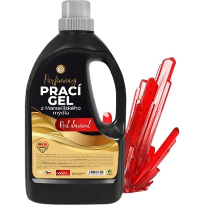 Nanolab Marseillský mydlový prací gél Red diamond 1,5 l