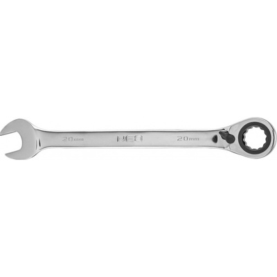 Neo Tools plochý očkový klíč s ráčnou 20 mm 09-332