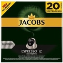 Kávové kapsule Jacobs Espresso 12 Ristretto pražená mletá káva 20 kapsúl 104 g