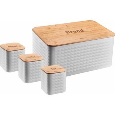 KINGHOFF Chlebník se sadou nádob Kb-7483
