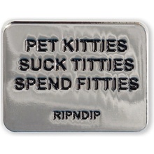 Ripndip ODZNÁČEK PET KITTIES šedá 550912