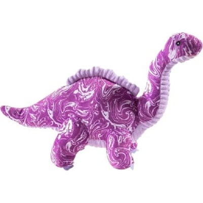 HEUNEC Екологична плюшена играчка Heunec - Лилав динозавър, 43 сm (449442)
