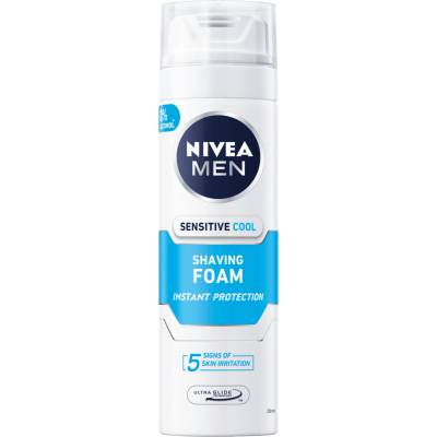 Nivea Men Пяна за бръснене Sensitive Cool, 200 ml