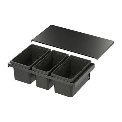 VS Envi Flex XS-216 Systém na třídění odpadu KŠ, 2×13/1×10 l, lávová