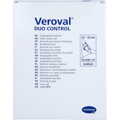Veroval Duo Control prispôsobivá manžeta M 22 – 32 cm