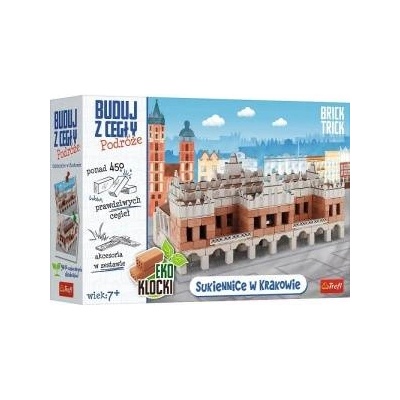 Trefl Комплект от 450 градски сгради, Trefl, дърво, многоцветен, 7+