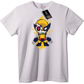 NOONEBRAND Тениска Череп с Цвете - 2XL, White