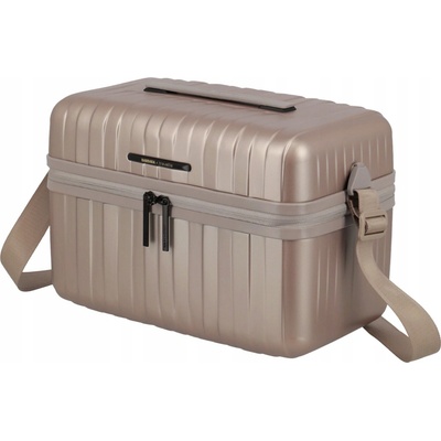 Travelite Barbara Novelty Satin Nude béžová kozmetická taška