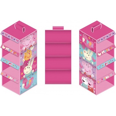 Arditex Závesný textilný regál PEPPA PIG, PP15640