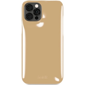 Holdit Гръб Holdit Puffy за iPhone 12/12 Pro - Beige