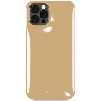 Holdit Гръб Holdit Puffy за iPhone 12/12 Pro - Beige