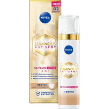 Nivea Luminous630 CC krém 3 v 1 střední s OF 30 40 ml