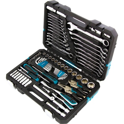 GROSS Вложки комплект, 78 бр. , с тресчотка 120 зъба, CrV, 1/4" , 1/2" Gross (14148)