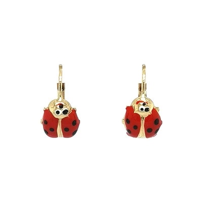 Beny Jewellery zlaté dětské náušnice Berušky 7120617