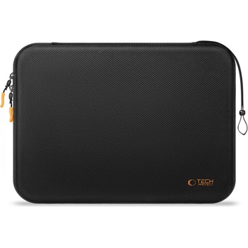 Tech-Protect HardPouch Калъф за Лаптоп 13-14 инча - Black/Orange (5906302331833)