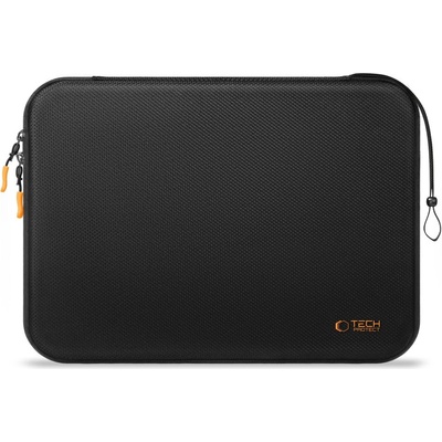 Tech-Protect HardPouch Калъф за Лаптоп 13-14 инча - Black/Orange (5906302331833)