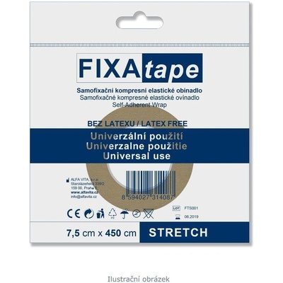 Fixatape Stretch 5 x 450 cm tělový