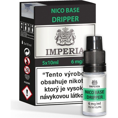 Imperia báza Dripper PG30/VG70 6mg 5x10ml