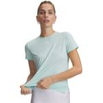 Under Armour Дамска фланелка с къс ръкав Under Armour Womens Vanish Short Sleeve Performance Gym Top - Mint/White