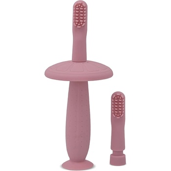 Baby Care Четка за зъби с предпазител Lorelli - Blush Pink (10240360001)