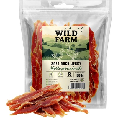 WILD FARM мека патешка гърда 500 г лакомство за кучета