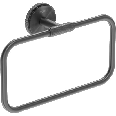 Mexen Gravo закачалка за кърпи, четкано в цвят оръжеен сив - 70A93031-66 (70A93031-66)