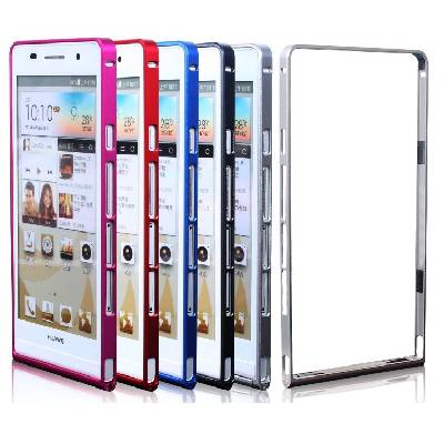 Kovový rám Huawei Ascend P6 0,7 Silver