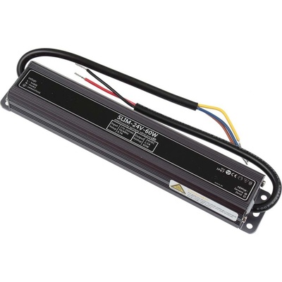 T-LED, LED zdroj 24V 60W IP67 SLIM-24V-60W