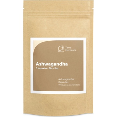Terra Elements Органични капсули Ашваганда - 150 капсули