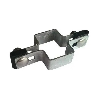 Objímka na sloupek 60x40 mm průběžná, Zn