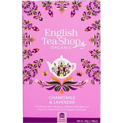 English Tea Shop čaj Heřmánek a levandule 20 vreciek