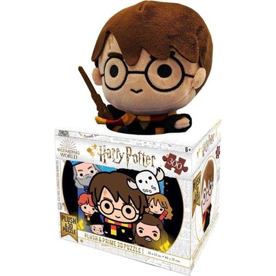 PRIME 3D Puzzle Harry Potter s plyšovou hračkou 300 ks