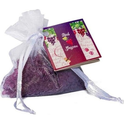 Boles d´olor vonný sáček organza 7 x 7,5 x 3 cm Red Grapes