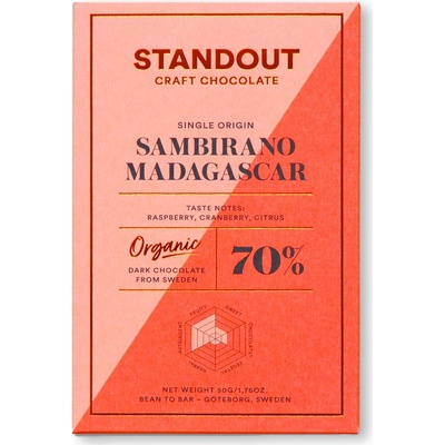 Standout Chocolate 70% Sambirano Madagascar 50 g