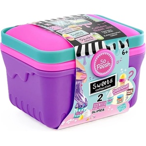 Canal Toys Игрален комплект със слайм Canal Toys - Кошница с изненади, Sweet collection (CTSSC240) - baby