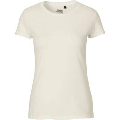 Neutral Dámské tričko Fit z organické Fairtrade bavlny Natural