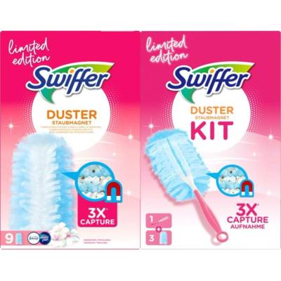 Swiffer Sada na prach 2x násada 3 prachovky 9 parfémovaných prachovek
