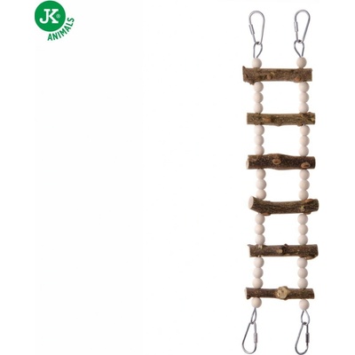 JK ANIMALS natural rebrík, drevená hračka 33 cm