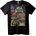 NOONEBRAND Тениска Ninja Turtles Ретро - 5XL, Black
