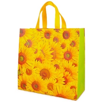 Чанта " Слънчогледи" 38+16/37, 5 (е-1689)