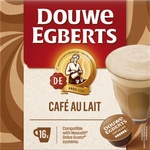  Кафе капсули Douwe Egberts Café au Lait за Dolce Gusto, 16 бр. , 16 напитки