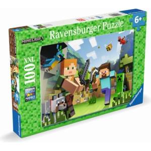 Ravensburger Пъзел Minecraft 100 части (12004176)